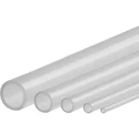 Tivendis Silikonschlauch Meterware Industriequalität -60°C bis 200°C Schlauch Transparent 14 19