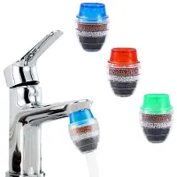 Meoiruery Set mit 3 Wasserhahnfiltern, Wasserfilter für Spültischarmaturen, Filterkartusche zur Reinigung und Wasseraufbereitung von Wasserhähnen