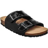 Joe n Joyce London SynSoft Geprägt Soft-Fußbett Black Größe 40 Schmal