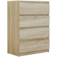 Lookway Moderne Kommode HANA M4 70, Sonoma Eiche