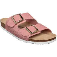 Joe n Joyce London Veloursleder Geprägt Soft-Fußbett Rose Größe 38 Schmal