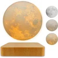 Topchances Mond Lampe 3D Druck Magnetschwebende Mondlicht Lampen für Zuhause, Büro Decor, Kreative Geschenk-15CM