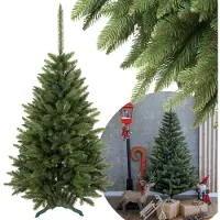 Sarcia.eu Künstlicher Weihnachtsbaum Bergamo Fichte, dichter Weihnachtsbaum + Ständer, wie echt 150 cm
