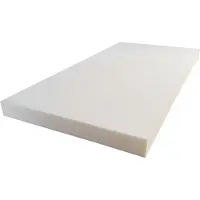 ALL4ALL Schaumstoffplatte Schaumstoff Matratze mittelhart T25 Schuamstoffmatratze Topper -Schaumstoffzuschnitt Verschiedene, Größe: 90x200x8cm