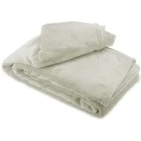 Leonado vicenti Kuscheldecke Grau 220x240 cm Wolldecke Fleece extra weiche Wohndecke Sofa