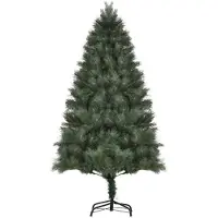Xdovet Weihnachtsbaum Ø90 x 180 cm, künstliche Tanne,Christbaum künstlicher Weihnachtsbaum Grün