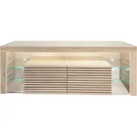 Preisbrecher Lowboard >Goal 2.0< 4 Schübe, 6 Fächer, Riva Eiche Nachbildung, kaschmir - 179x67x44cm (BxHxT)