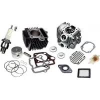 Untimero 110ccm Zylinder KIT Kopf ZÜNDKERZE für SHINERAY XY110ST Mini ATV 110 4T Zylinderkit