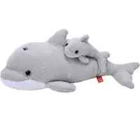 Wild republic - Kuscheltier - Mom & Baby - Delfin
