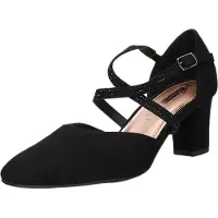 Living Updated Pumps mit Riemen (diverse Absätze) 224414-007-BK