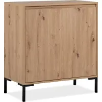 Freiraum Kommode "Korsika" in Nachbildung Artisan Oak. Abmessungen (BxHxT) 81x87x40 cm