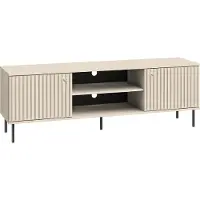 Petits-meubles TV-Möbel Nova mit 2 Türen, Beige, 160cm