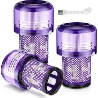 Zimtky 3 Stück Filter für Dyson V12 Detect Slim Absolute Zubehö Ersatzfilter