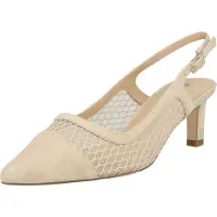 Peter kaiser 79607 336, Peeptoes & Slingpumps in Beige für Damen, Größe 35,5