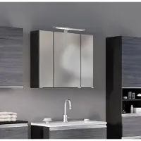 Freiraum Spiegelschrank Badschrank Wandschrank Badezimmer Schrank Bad Spiegel "Arezzo II"