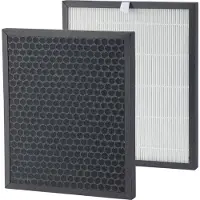 Greenmigo 2in1 HEPA-Filter und Aktivkohlefilter Ersatzfilter für 25L WiFi (ALPHA-Q25 Pro WiFi)/20L(ALPHA-Q20) Luftentfeuchter Raumentfeuchter,Weiß/Schwarz