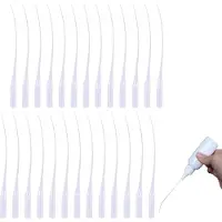 Zimtky 300 Stk Klebespitzen, Kleber Mikrospitzen, Dosiereinsätze für Kunststoffkleber, Extender Applikator Pipette Tropfer (Labordosieren, Spender)