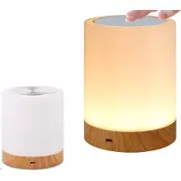 Slyrun Touch LED Lampe, 6 Farben Schreibtischlampe, 3 Helligkeitsstufen, Nachtlicht für Kinder & Schlafzimmer