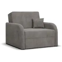 Mebligo Sessel mit Schlaffunktion, Schlafsessel für Wohnzimmer, SOMO 80cm, Dunkelgrau