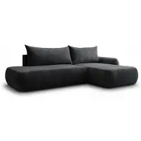 Lookway Ecksofa GOYA mit Schlaffunktion und Bettkasten, Rechte, Perfect Harmony 90