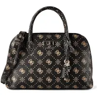 GUESS Braune Damenhandtasche mit verstellbarem Gurt und praktischem Innenraum