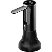 MEIYOU Elektrische Wasserpumpe mit faltbarem Ausguss, lebensmittelechtes, zusammenklappbares Design, intelligentes LED-Display, leiser Betrieb, tragbare
