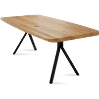 58 aufm Kessel Esstisch Danette 10 180x77x90 Esszimmertisch Massivholz Wildeiche