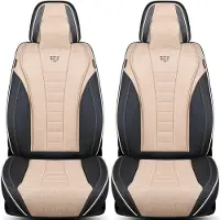 BREMER SITZBEZÜGE Schonbezüge Sitzbezüge für Cadillac CTS Bj 2003-19 in Schwarz/Beige NL3