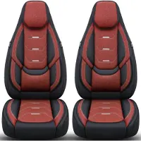 BREMER SITZBEZÜGE Schonbezüge Sitzbezüge für Seat Alhambra 2 Bj ab 2010 in Schwarz/Weinrot H2