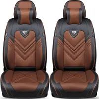 BREMER SITZBEZÜGE Schonbezüge Sitzbezüge für Volvo XC40 Bj ab 2017 in Schwarz/Braun SL2