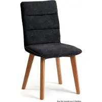 58 aufm Kessel Esszimmerstuhl (8er-Set) Darija 47x92x60 Eiche geölt/Anthrazit