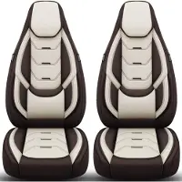 BREMER SITZBEZÜGE Schonbezüge Sitzbezüge für Peugeot 208 2 Bj ab 2019 in Braun/Beige H10