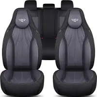 BREMER SITZBEZÜGE Schonbezüge-Komplettset für Ford Focus 4 Bj ab 2018 in Schwarz/Grau FL2
