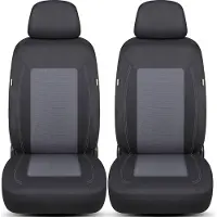 BREMER SITZBEZÜGE Schonbezüge Sitzbezüge für VW Golf 6 Bj 2008-13 in Schwarz/Grau TF4