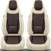 BREMER SITZBEZÜGE Schonbezüge Sitzbezüge für Honda Civic 10 Bj 2015-21 in Beige/Braun C11