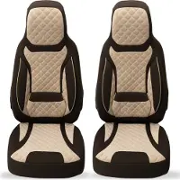 BREMER SITZBEZÜGE Schonbezüge Sitzbezüge für Mercedes E Klasse W213 S213 Bj ab 2016 in Braun/Beige T2