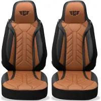 BREMER SITZBEZÜGE Schonbezüge Sitzbezüge für Skoda Yeti Bj 2009-17 in Schwarz/Schokobraun DPL511