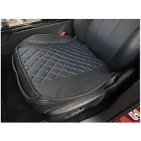 BREMER SITZBEZÜGE 1 Sitzauflage für Mercedes Vito Viano W638 in Schwarz/Blaue Naht (OT406)