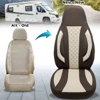 BREMER SITZBEZÜGE Wohnmobil Sitzbezüge für Ford Nugget Transit Custom (WPL411)