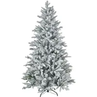 Xdovet Weihnachtsbaum,Künstlicher Weihnachtsbaum Metallfuß, formbare Äste 180 cm