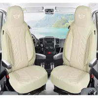 BREMER SITZBEZÜGE Wohnmobil Sitzbezüge für Ford Transit Custom Vanestro Pacific Titanium (PLKT205)