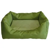 4myBaby GmbH Best For Pets Orthopädisches Hundebett 120x80cm Easy Schwarz-Rot Hundekissen Ortho-Medic VISCO Kissen