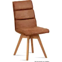 58 aufm Kessel Esszimmerstuhl drehbar (4er-Set) Doris 47x92x60 Eiche geölt/Cognac