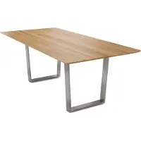58 aufm Kessel Esstisch Dagmar 8 160x75x90 Esszimmertisch Massivholz Wildeiche
