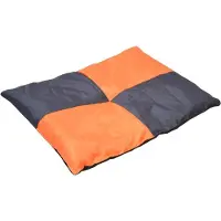 4myBaby GmbH Best For Pets Hundebett 69x55cm Orange-Anthrazit mit Qualität Kiss Größe