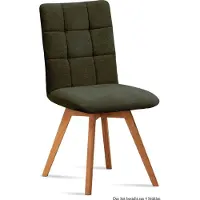 58 aufm Kessel Esszimmerstuhl (4er-Set) Dinny 47x91x60 Eiche geölt/Khaki