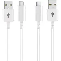 Ino 2x Typ-C 100 cm USB-C Kabel Daten und Ladekabel für Nokia G20 G21 G22 G10 T20 C22 C32 Nokia 9 Nokia 8 8.1 8.3 Nokia 7.2 7.1