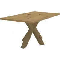 58 aufm Kessel Esszimmertisch Ekin 180 x 90 x 75 Esstisch Asteiche 13499-180