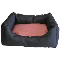 4myBaby GmbH Best For Pets Anthrazit-Rosa Hundebett 40x50cm mit Qualität Easy