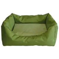 4myBaby GmbH Best For Pets Orthopädisches Hundebett 60x50cm Easy Schwarz-Rot Hundekissen Ortho-Medic VISCO Kissen